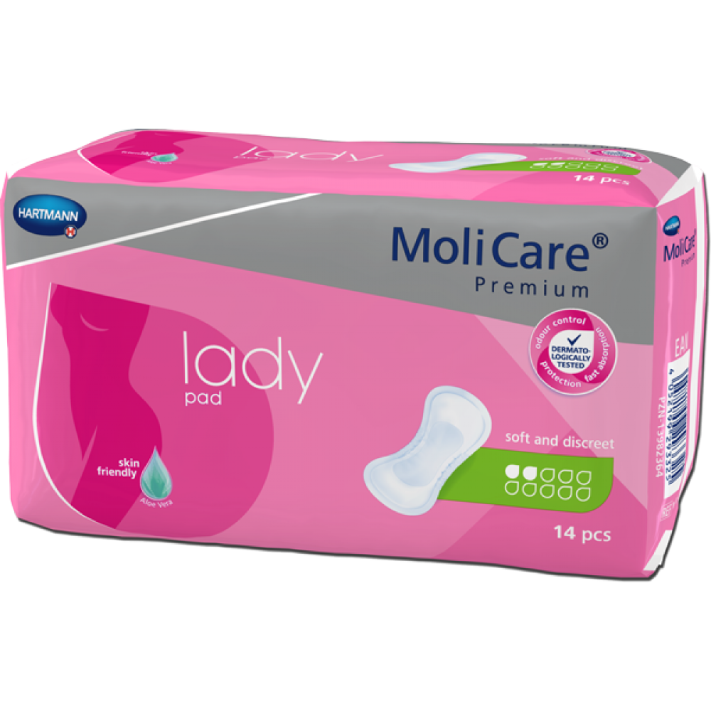 MoliCare 安加適金裝無憂墊 (女性專用)輕量型/14片/包